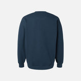 Molleton à col rond unisexe American Apparel RF496 en bleu, vêtement confortable en coton pour homme et femme.