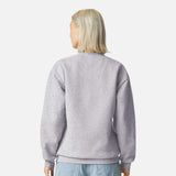 Molleton à col rond unisexe American Apparel en gris, vêtement confortable en molleton pour un style décontracté.