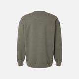 Molleton à col rond unisexe American Apparel RF496 de couleur verte, vêtement confortable en coton doux.