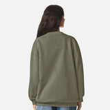 Molleton à col rond unisexe American Apparel RF496 en vert, vêtement confortable en coton pour hommes et femmes.