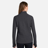 Molleton-quart-zippe-femme-NorthEnd-S_S-NE725W-noir-cendre-derrière-mannequin