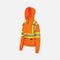 Molleton à capuchon haute visibilité pour femme Surewerx, orange, chaud et confortable, vêtement de sécurité et de protection.