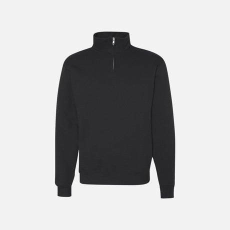 Molleton-zippe-Jerzees-S_S-995MR-noir-devant