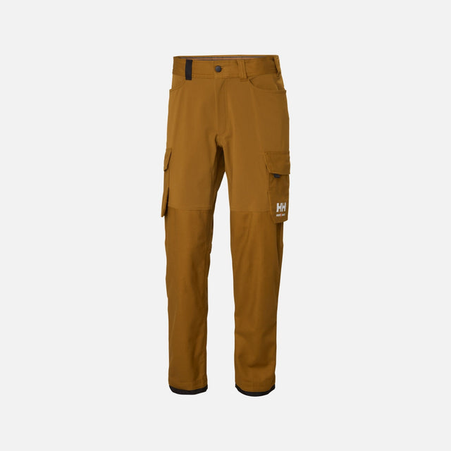 Pantalon cargo imperméable Helly Hansen Oxford 4x, vêtements de travail durable, conçu pour confort et mobilité.