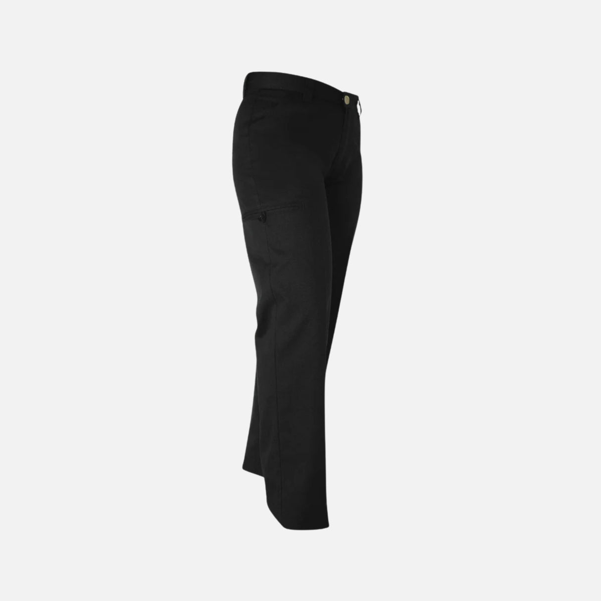 Pantalon de travail extensible Gatts 773EX noir, vêtement de pantalon robuste et flexible pour le travail professionnel.