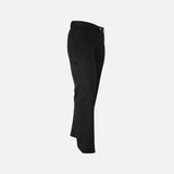 Pantalon de travail extensible Gatts 773EX noir, vêtement de pantalon robuste et flexible pour le travail professionnel.