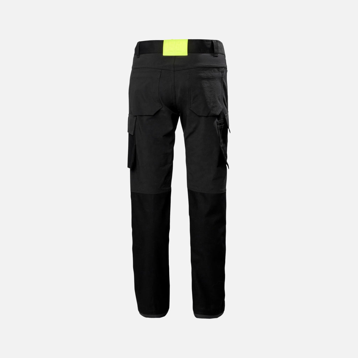 Pantalon cargo noir Helly Hansen Oxford 4x, vêtements de travail confortables et pratiques pour la mobilité.