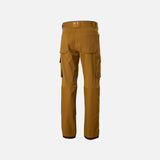 Pantalon cargo extensible Helly Hansen en Oxford 4X, léger, durable, couleur brun, pour le travail, vue de face.