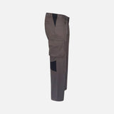 Pantalon-travail-Task-TKE8100-gris-côté