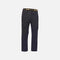 Pantalon de travail extensible noir WRTK avec poches à genouillères, vêtements de travail robuste et pratique.