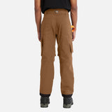 Pantalon-travail-Timberland-A10YLD02-tan-derrière-mannequin