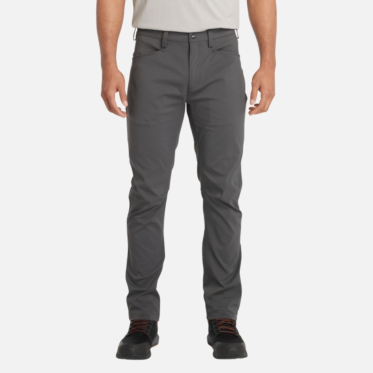 Pantalon-travail-Timberland-A2481-gris-devant-mannequin