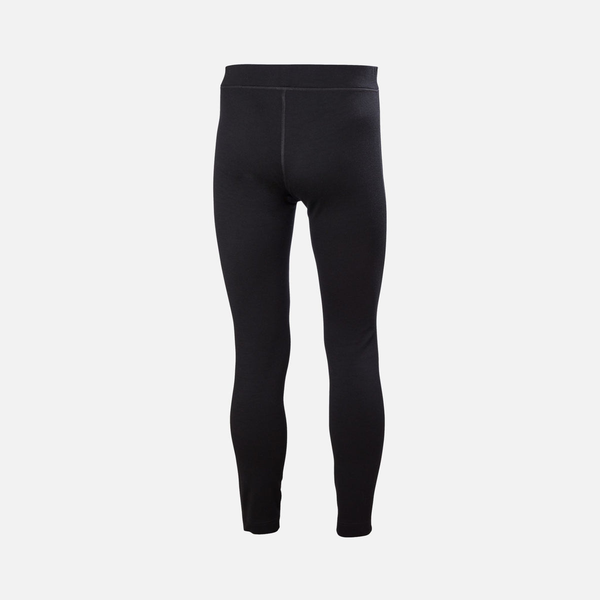 Pantalons thermiques Helly Hansen LIFA Merino noir, vêtements-pantalons pour chaleur et confort, vue de l'avant