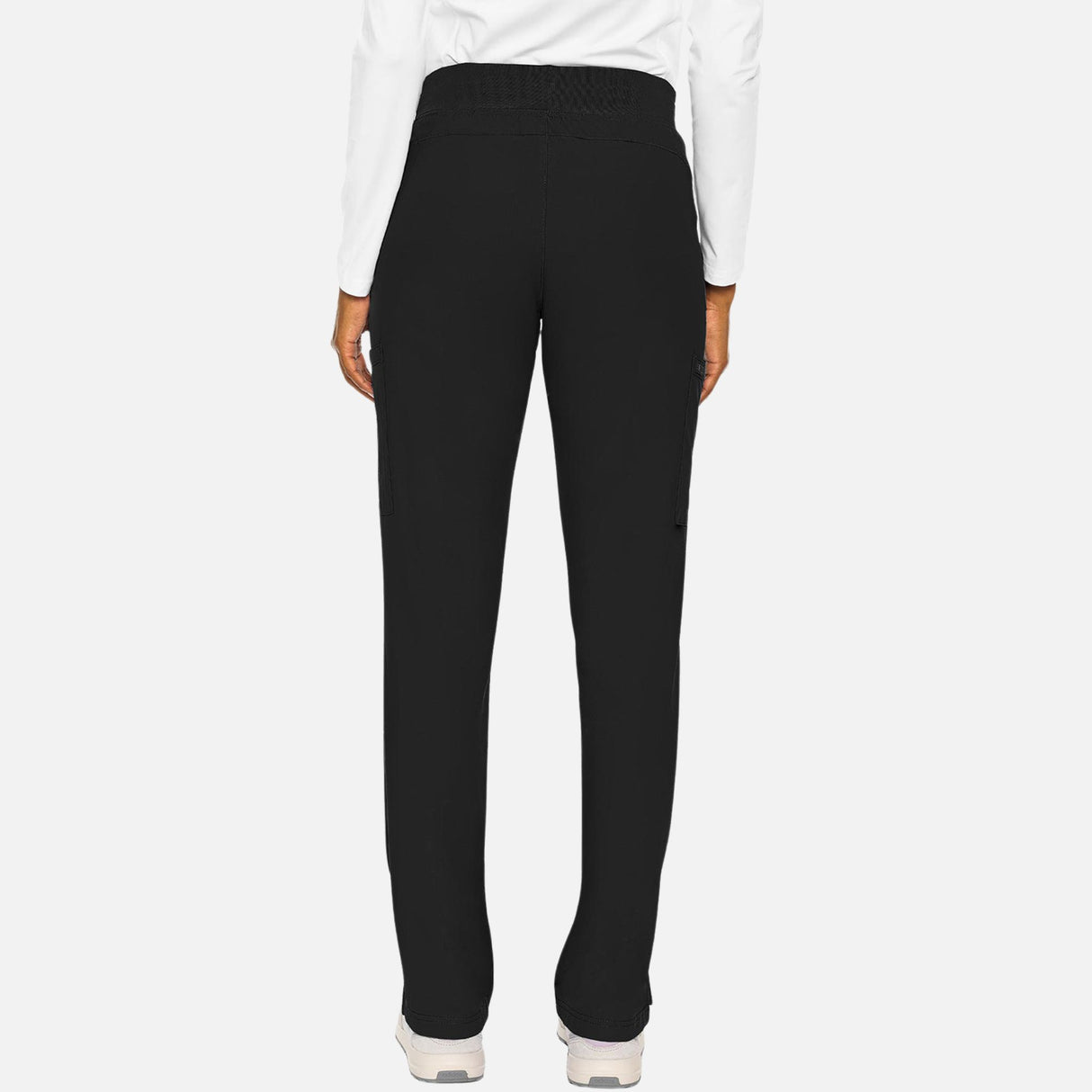 Pantalon médical MedCouture MC Insight en coupe droite, tissu extensible, pantalon d'uniforme professionnel pour la santé.