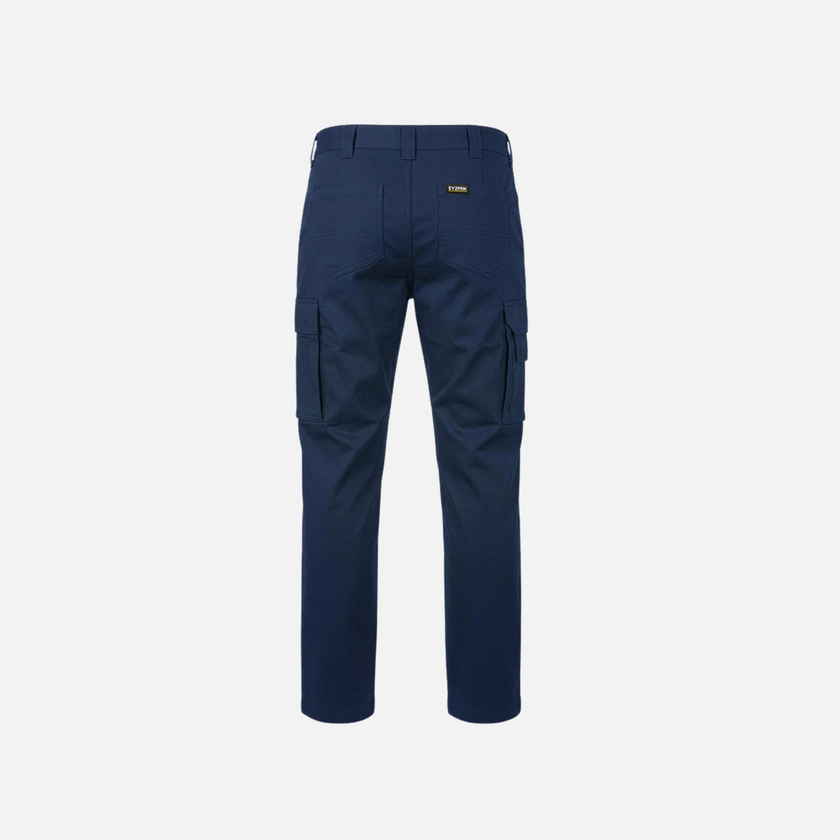Pantalons-extensible-cargo-Syzmik-ZP120-marine-derriere