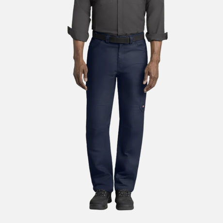 Pantalon de travail extensible et renforcé Red Kap, modèle PT2ABK, en tissu marine, adapté pour le travail.