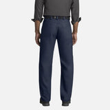 Pantalon de travail extensible et renforcé Red Kap, modèle PT2ABK, en tissu marine, adapté pour le travail.