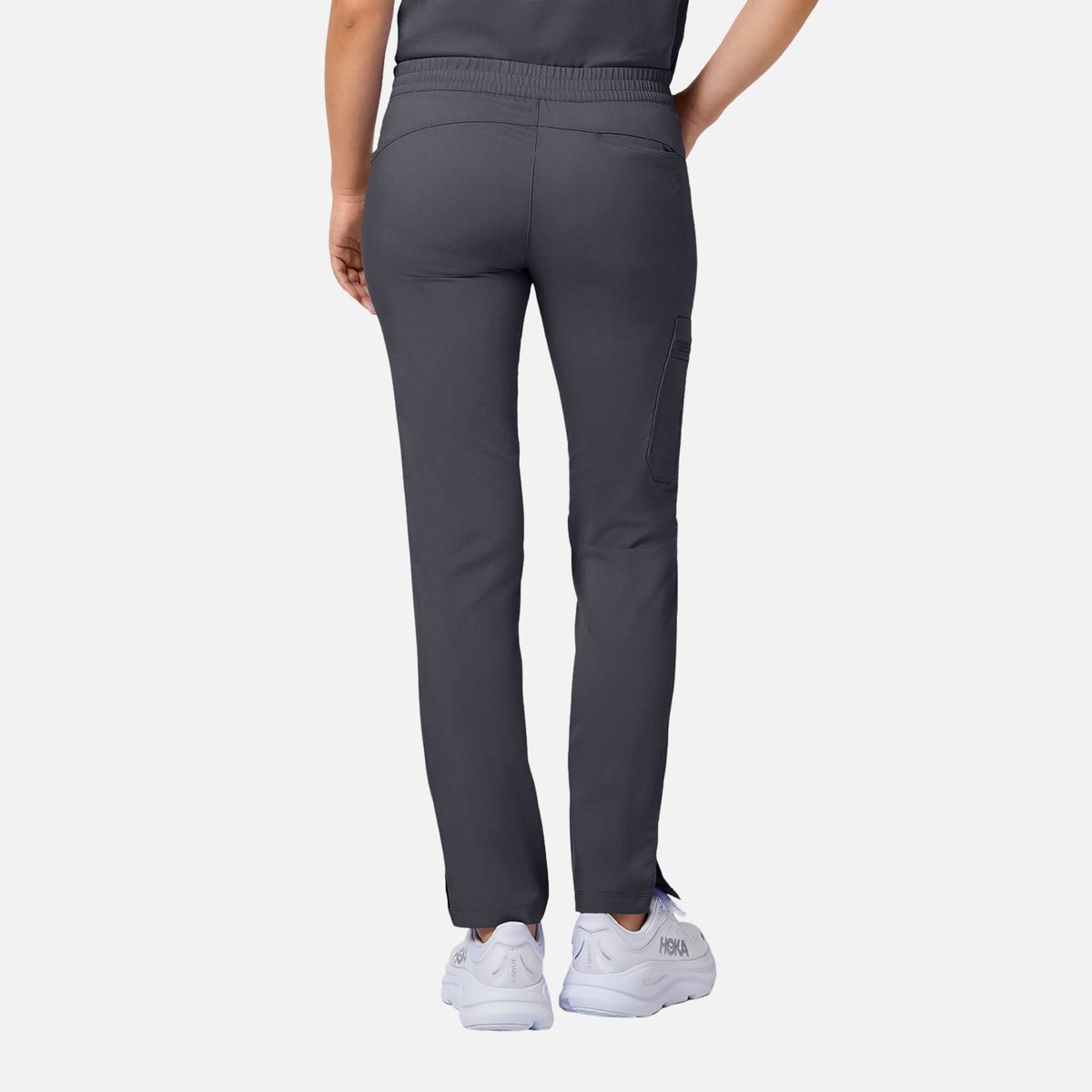 Pantalon médical femme Healing Hands Tamara HeartSoul gris, confort et style ajusté, vêtements pantalons corpo pour le travail.