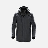 Manteau 3-en-1 pour homme Stormtech Avalante, parka charbon avec capuche et fermeture zippée, vêtements d'hiver polyvalents
