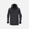 Manteau 3-en-1 pour homme Stormtech Avalante, parka charbon avec capuche et fermeture zippée, vêtements d'hiver polyvalents