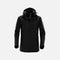 Manteau 3-en-1 Stormtech pour homme, parka noire avec doublure amovible, vêtements manteaux corpo pour temps froid