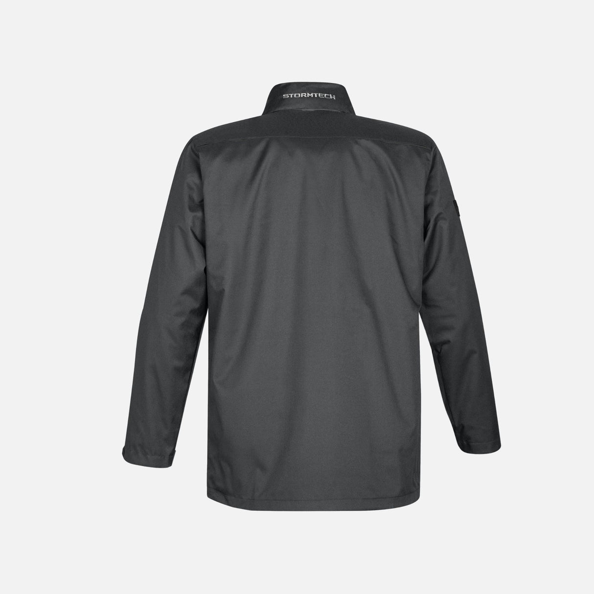 Parka 3-en-1 Stormtech Vortex pour homme, manteau chaud et modulable avec capuche, en gris granite, vêtements d'hiver.