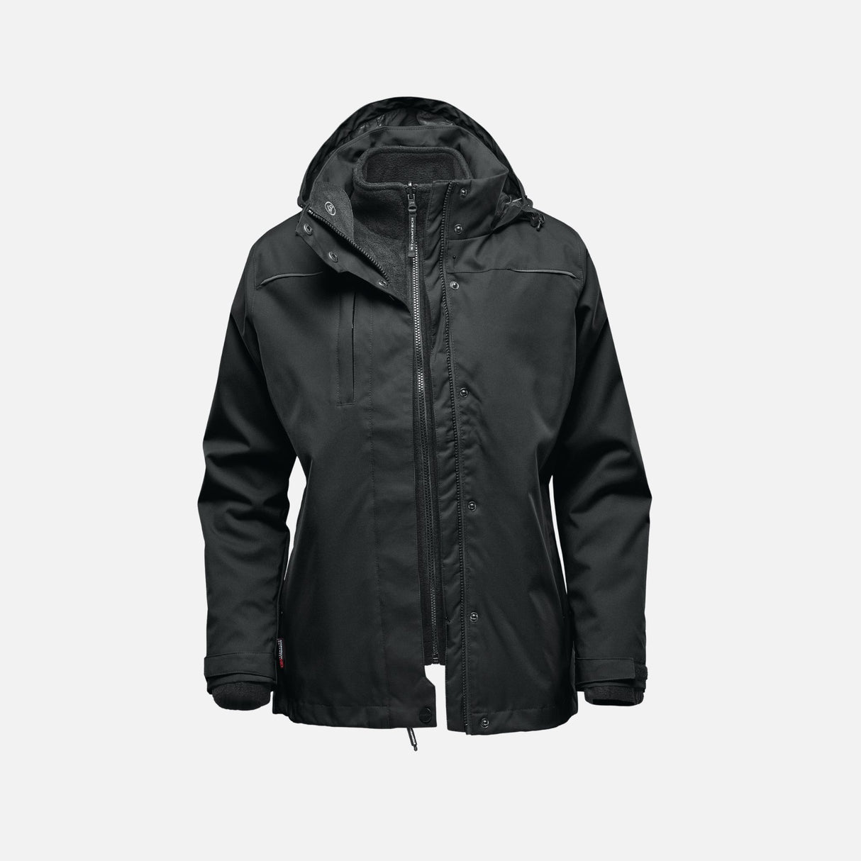 Parka-3-en-1-Vortex-Stormtech-TPX3-noir-devant