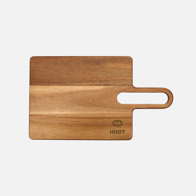 Planche à découper en acacia Starline KS72, surface en bois massif, finition lisse, pour cuisiner et préparer les aliments.