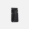 Pochette en cuir noir pour ambulancier Dura Cuir, accessoire robuste et fonctionnel pour outils professionnels.