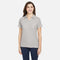 Polo Fusion ChromaSoft Core365 en tissu platine, vêtement polo pour corps, détail visible sur le modèle.