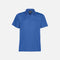 Polo Eclipse Stormtech PG-1 en azur, vêtement polo pour le corps, tissu léger et confortable, visible sur l'image.