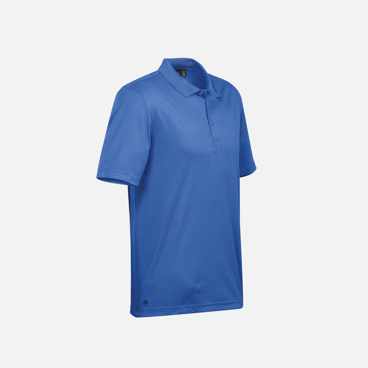 Polo Eclipse Stormtech PG-1 en tissu azur avec col classique et logo brodé, vêtement polo pour homme.