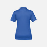 Polo Eclipse Stormtech PG-1W en azur, vêtement polo pour homme, tissu léger et confortable, vue de face avec col et boutons.