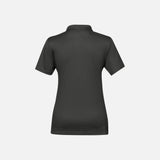 Polo Eclipse Stormtech PG-1W en charbon avec col et manches longues, tissu confortable et logo discret visible.