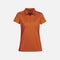 Polo Eclipse Stormtech PG-1W en rouille, vêtement polo pour homme avec col et manches courtes, tissu confortable et élégant.