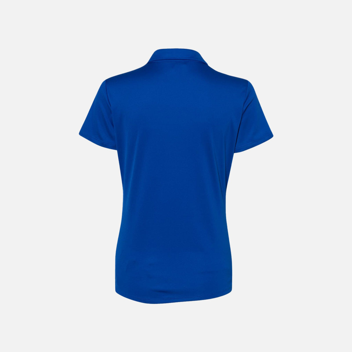 Polo à manches courtes Performance pour femme Adidas, tissu bleu royal, look sportif et confortable pour l'entraînement.