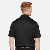 Polo-MC-homme-Harriton-S_S-M348-noir-derrière-mannequin