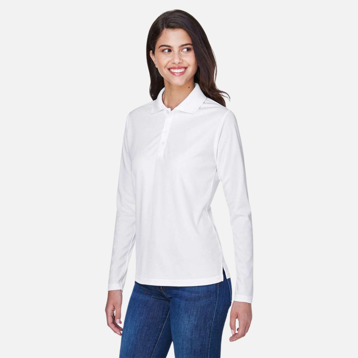 Polo-ML-Core365-S_S-78192-blanc-devant-mannequin