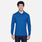 Polo Core365 Pinnacle Performance bleu royal, vêtement polo homme, col classique et logo brodé sur la poitrine