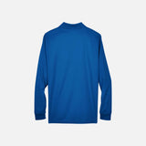 Polo Core365 Pinnacle Performance en bleu royal, vêtement polo pour homme avec col et manches courtes, style sportif.