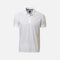 Polo à manches courtes OGIO OG101 blanc pour homme, vêtement sportif élégant avec col et boutons, idéal pour le sport ou la détente.