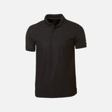 Polo-manche-courte-Sanmar-OG101-noir-devant