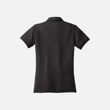 Polo-manche-courte-femme-Sanmar-LOG101-noir-derrière