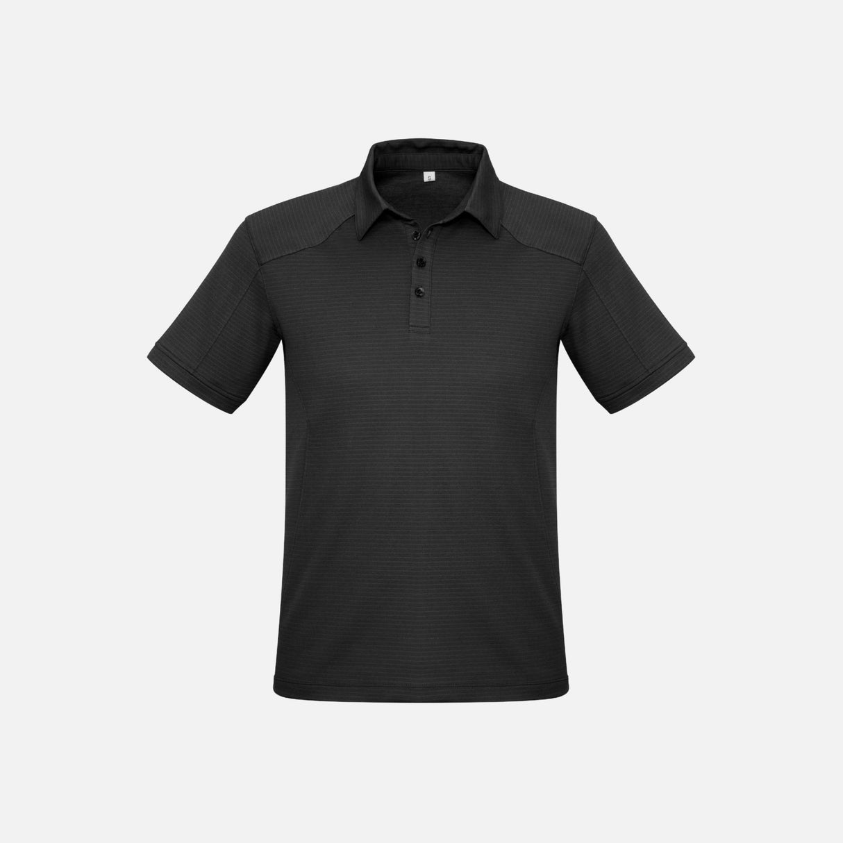 Polo pour homme à manches courtes noir de la marque Biz, vêtements polo corp pour un style décontracté.
