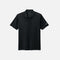 Polo à manches courtes pour homme Nike noir, vêtement sport élégant, tissu confortable et logo Nike visible.
