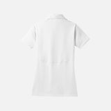Polo pour femme à manches courtes en blanc de la marque Coal Harbour, vêtement élégant et confortable.