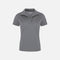 Polo manches courtes pour femme Coal Harbour en gris, vêtement léger et élégant, idéal pour un look décontracté.