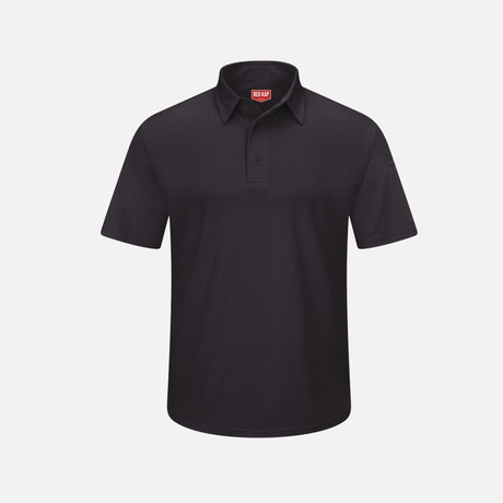 Polo-manches-courtes-homme-RedKap-SK90BK-noir-devant