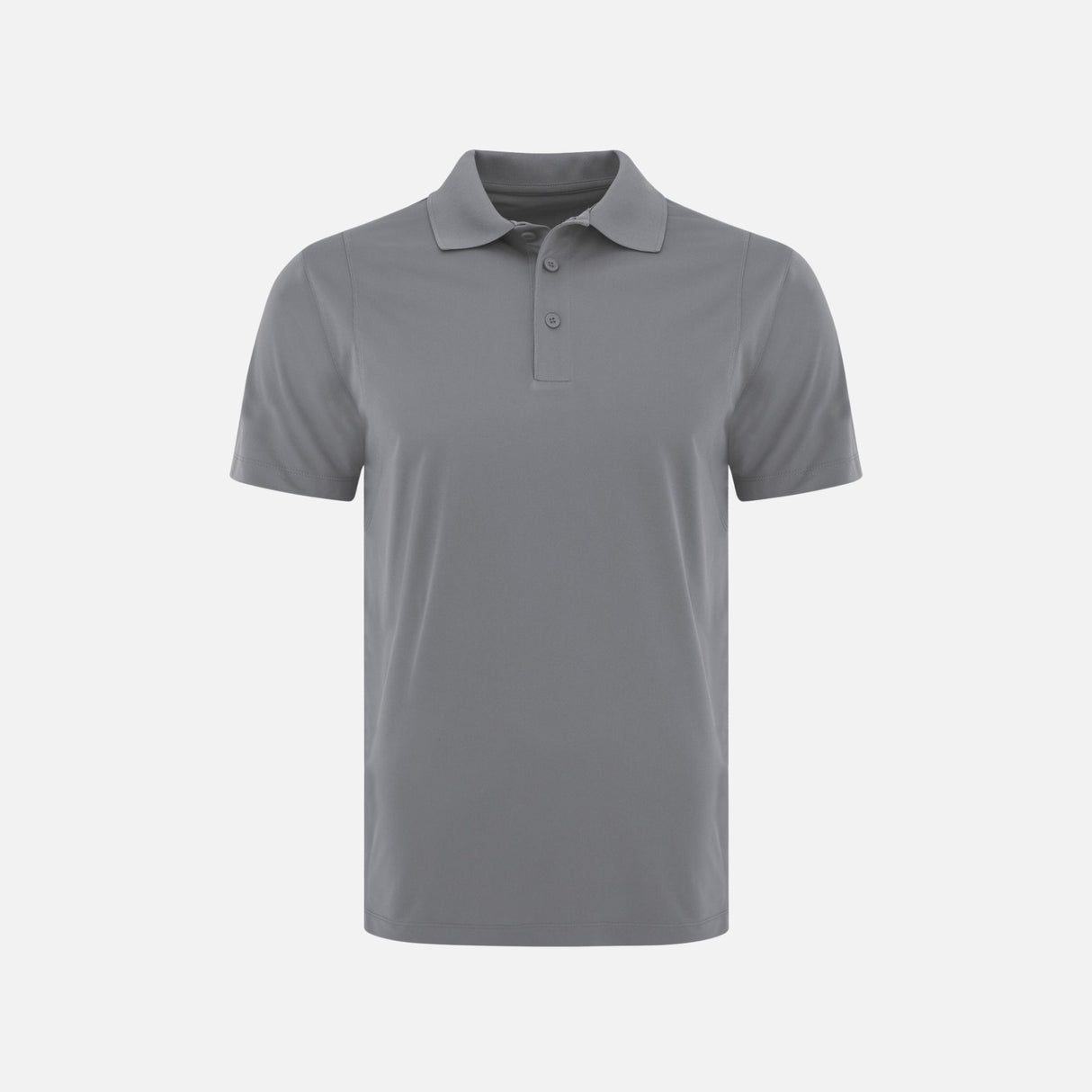 Polo pour homme à manches courtes Coal Harbour gris, vêtement en coton, parfait pour un style décontracté et élégant.