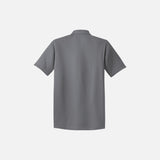 Polo homme à manches courtes gris Coal Harbour, vêtement pour homme en coton avec col classique et coupe moderne.